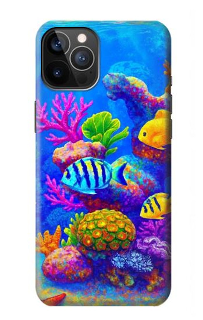 S4058 カラフルな水族館 Colorful Aquarium iPhone 12, iPhone 12 Pro バックケース、フリップケース・カバー