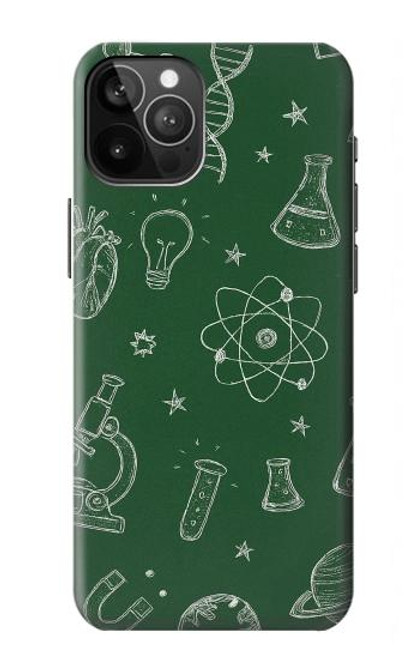 S4059 科学黒板グラフィック Science Chalkboard Graphic iPhone 12 Pro Max バックケース、フリップケース・カバー