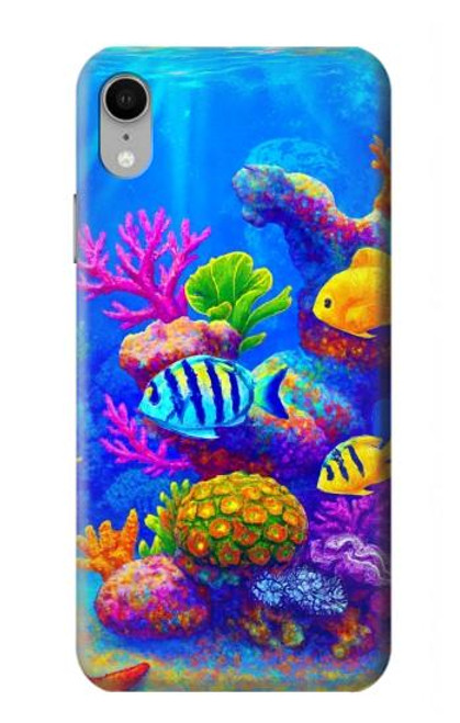 S4058 カラフルな水族館 Colorful Aquarium iPhone XR バックケース、フリップケース・カバー