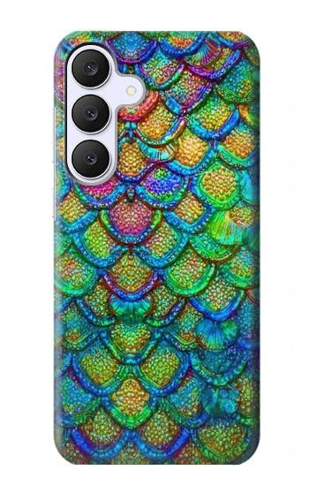 S4071 カラフルな人魚の鱗 Colorful Mermaid Scale Samsung Galaxy S25 FE, S26 FE バックケース、フリップケース・カバー