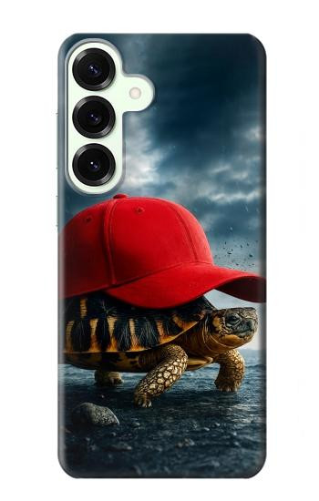 S4056 マダガスカルのカメの赤い帽子 Madagascar Turtle Red Cap Samsung Galaxy S25 Plus バックケース、フリップケース・カバー