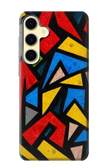 S4044 ストリートアートの抽象的なグラフィック Street Art Abstract Graphics Samsung Galaxy S24 FE バックケース、フリップケース・カバー