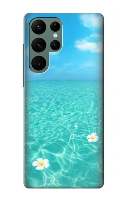 S4066 夏の海のビーチ Summer Ocean Beach Samsung Galaxy S22 Ultra バックケース、フリップケース・カバー