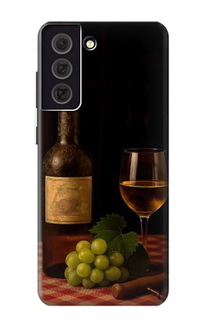 S4041 古いブドウの木のワイン Old Vines Wine Samsung Galaxy S21 FE 5G バックケース、フリップケース・カバー