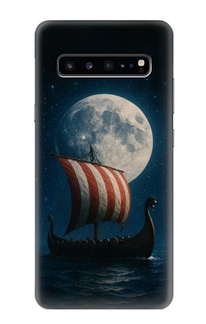 S4040 バイキングの軍艦 Viking War Ship Samsung Galaxy S10 5G バックケース、フリップケース・カバー