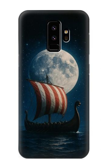 S4040 バイキングの軍艦 Viking War Ship Samsung Galaxy S9 バックケース、フリップケース・カバー