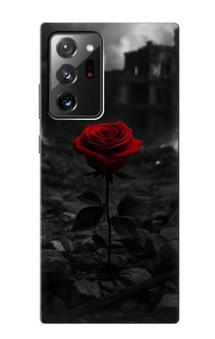 S4048 赤いバラの遺跡 Red Rose Ruins Samsung Galaxy Note 20 Ultra, Ultra 5G バックケース、フリップケース・カバー