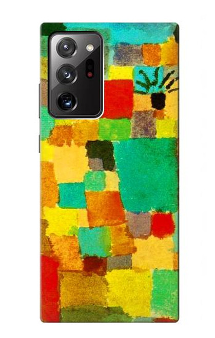 S4075 パウル・クレー作 チュニジア南部の庭園 Paul Klee Southern Tunisian Gardens Samsung Galaxy Note 20 Ultra, Ultra 5G バックケース、フリップケース・カバー