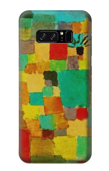 S4075 パウル・クレー作 チュニジア南部の庭園 Paul Klee Southern Tunisian Gardens Note 8 Samsung Galaxy Note8 バックケース、フリップケース・カバー