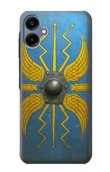 S4052 青いローマの盾 Blue Roman Shield Samsung Galaxy A06 バックケース、フリップケース・カバー