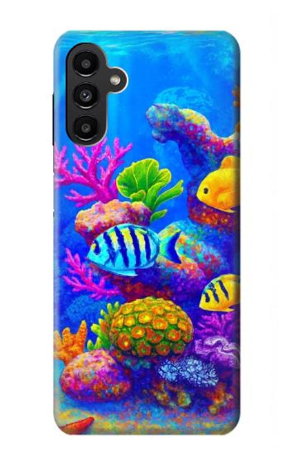 S4058 カラフルな水族館 Colorful Aquarium Samsung Galaxy A13 5G バックケース、フリップケース・カバー