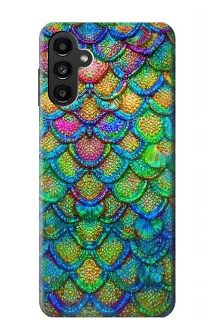 S4071 カラフルな人魚の鱗 Colorful Mermaid Scale Samsung Galaxy A13 5G バックケース、フリップケース・カバー
