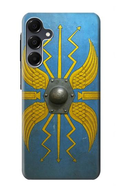 S4052 青いローマの盾 Blue Roman Shield Samsung Galaxy A16 5G バックケース、フリップケース・カバー