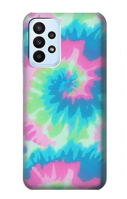 S4033 パステルカラーのタイダイ染め Pastel Color Tie Dye Samsung Galaxy A23 バックケース、フリップケース・カバー