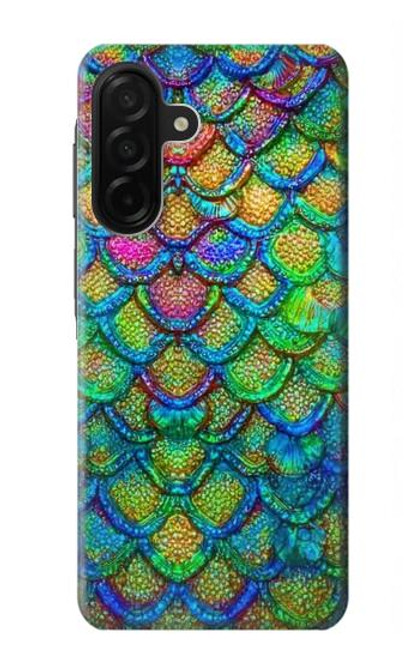 S4071 カラフルな人魚の鱗 Colorful Mermaid Scale Samsung Galaxy A26 バックケース、フリップケース・カバー