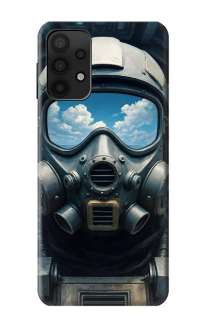 S4038 戦闘機パイロット Fighter Pilot Samsung Galaxy A32 5G バックケース、フリップケース・カバー