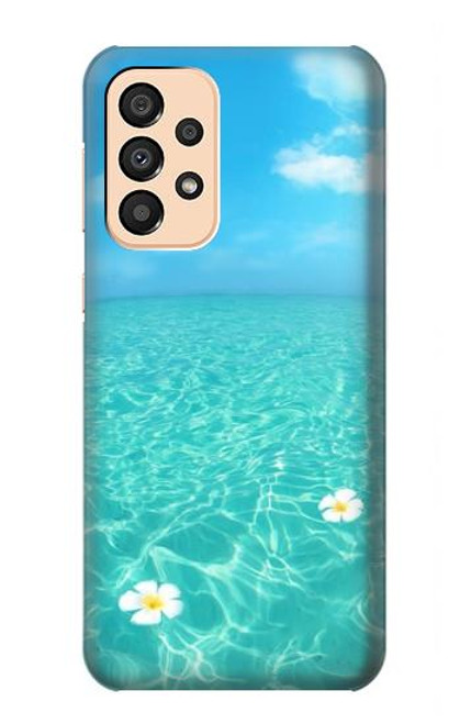 S4066 夏の海のビーチ Summer Ocean Beach Samsung Galaxy A33 5G バックケース、フリップケース・カバー