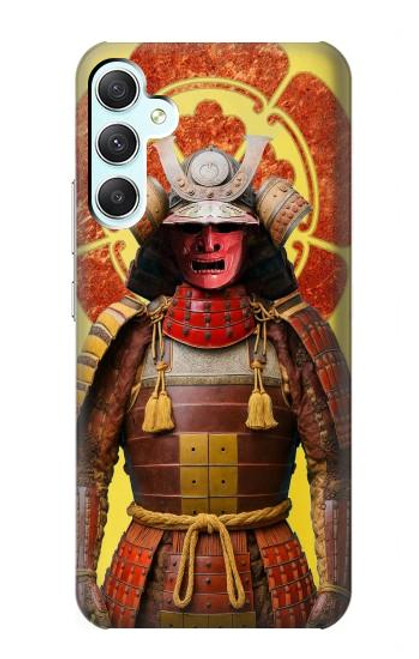 S4063 日本の戦士の侍の鎧 Japan Warrior Samurai Armor Samsung Galaxy A34 5G バックケース、フリップケース・カバー
