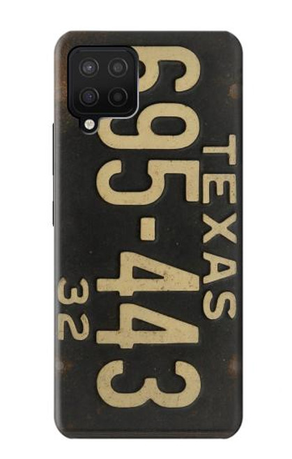 S4061 ヴィンテージテキサスの車のナンバープレート Vintage Texas Car License Plate Samsung Galaxy A42 5G バックケース、フリップケース・カバー