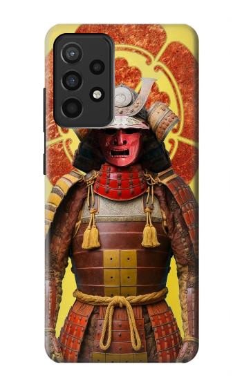 S4063 日本の戦士の侍の鎧 Japan Warrior Samurai Armor Samsung Galaxy A52, Galaxy A52 5G バックケース、フリップケース・カバー