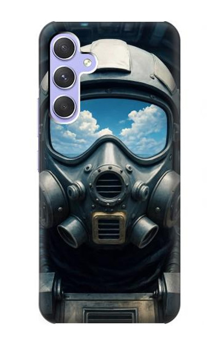 S4038 戦闘機パイロット Fighter Pilot Samsung Galaxy A54 5G バックケース、フリップケース・カバー