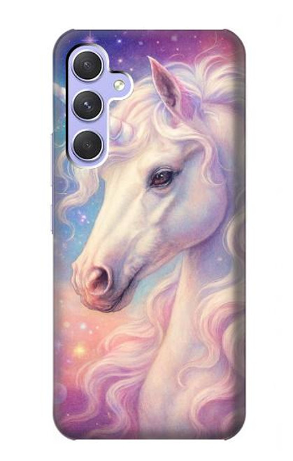 S4054 ファンタジーユニコーン Fantasy Unicorn Samsung Galaxy A54 5G バックケース、フリップケース・カバー