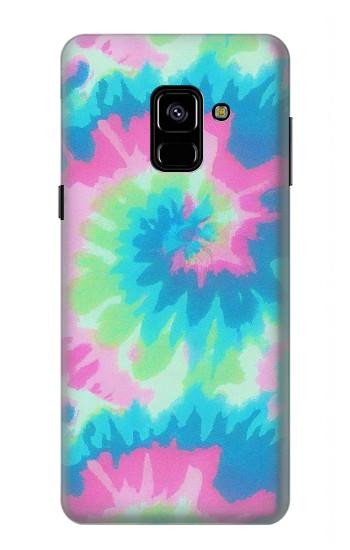 S4033 パステルカラーのタイダイ染め Pastel Color Tie Dye Samsung Galaxy A8 (2018) バックケース、フリップケース・カバー