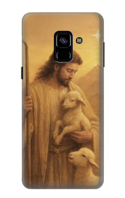 S4042 慈悲深いイエス Merciful Jesus Samsung Galaxy A8 (2018) バックケース、フリップケース・カバー