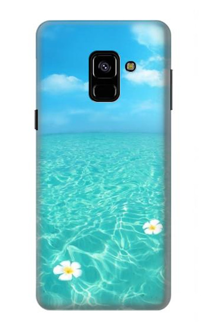 S4066 夏の海のビーチ Summer Ocean Beach Samsung Galaxy A8 (2018) バックケース、フリップケース・カバー