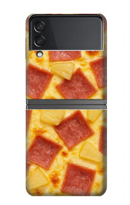 S4067 ハワイアンピザ Hawaiian Pizza Samsung Galaxy Z Flip 4 バックケース、フリップケース・カバー