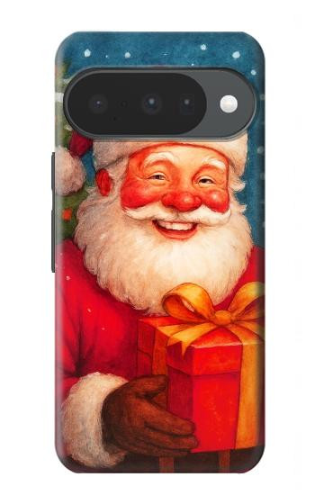 S4046 ハッピーサンタ Happy Santa Google Pixel 10, 10 Pro バックケース、フリップケース・カバー