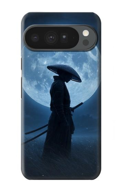 S4034 侍の月夜 Samurai Moon Night Google Pixel 10 Pro XL バックケース、フリップケース・カバー