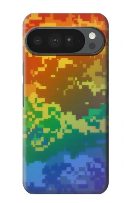 S4047 LGBTQカモフラージュ LGBTQ Camouflage Google Pixel 10 Pro XL バックケース、フリップケース・カバー