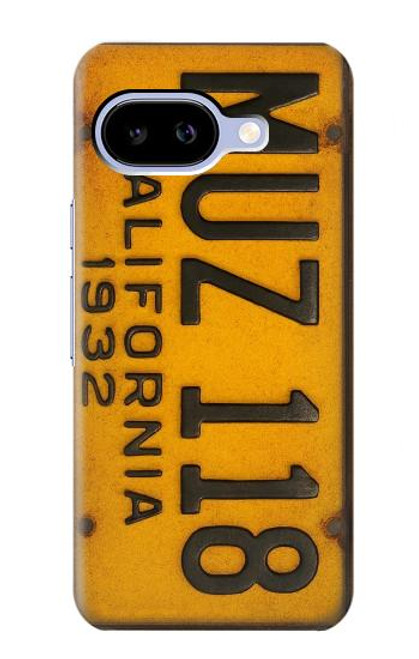 S4060 ヴィンテージカリフォルニアの車のナンバープレート Vintage California Car License Plate Google Pixel 9a バックケース、フリップケース・カバー