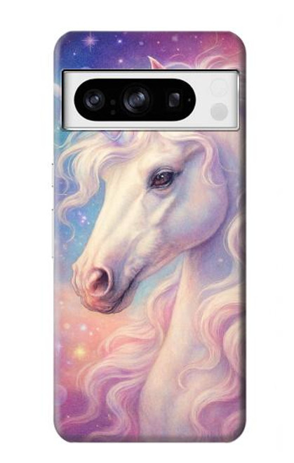 S4054 ファンタジーユニコーン Fantasy Unicorn Google Pixel 8 pro バックケース、フリップケース・カバー