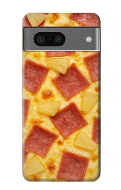 S4067 ハワイアンピザ Hawaiian Pizza Google Pixel 7a バックケース、フリップケース・カバー