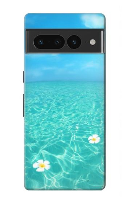 S4066 夏の海のビーチ Summer Ocean Beach Google Pixel 7 Pro バックケース、フリップケース・カバー