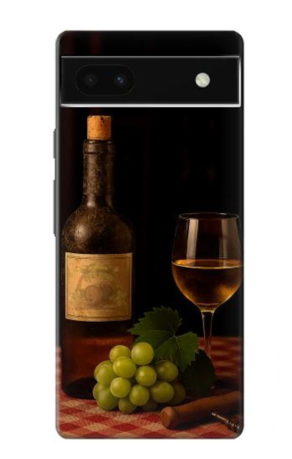 S4041 古いブドウの木のワイン Old Vines Wine Google Pixel 6a バックケース、フリップケース・カバー
