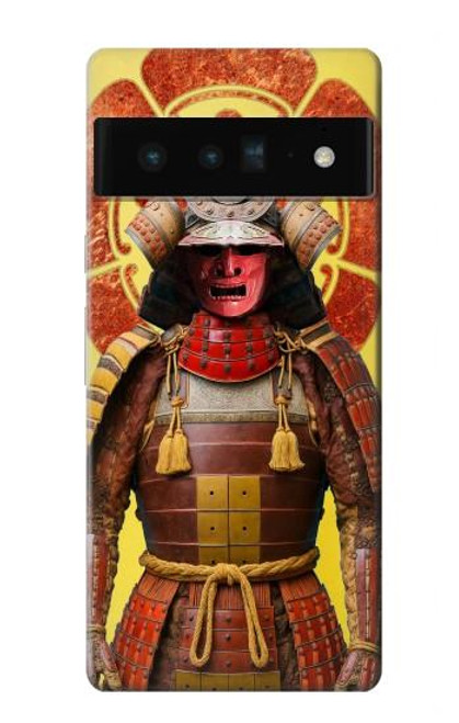 S4063 日本の戦士の侍の鎧 Japan Warrior Samurai Armor Google Pixel 6 Pro バックケース、フリップケース・カバー