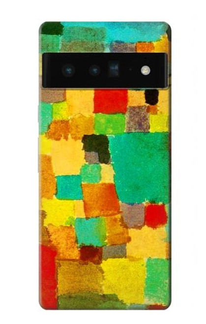 S4075 パウル・クレー作 チュニジア南部の庭園 Paul Klee Southern Tunisian Gardens Google Pixel 6 Pro バックケース、フリップケース・カバー