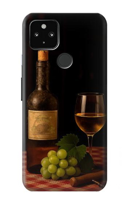 S4041 古いブドウの木のワイン Old Vines Wine Google Pixel 4a 5G バックケース、フリップケース・カバー