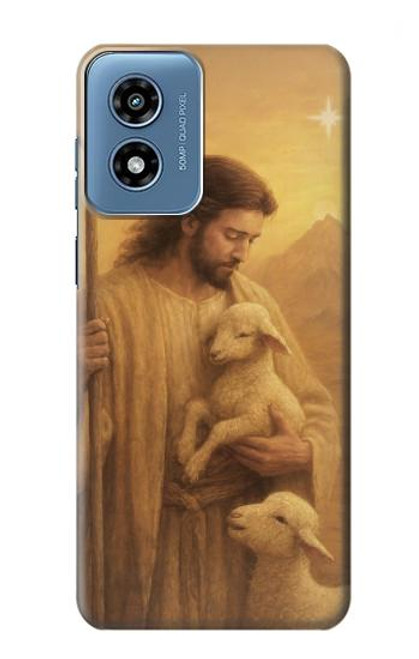 S4042 慈悲深いイエス Merciful Jesus Motorola Moto G Play 4G (2024) バックケース、フリップケース・カバー
