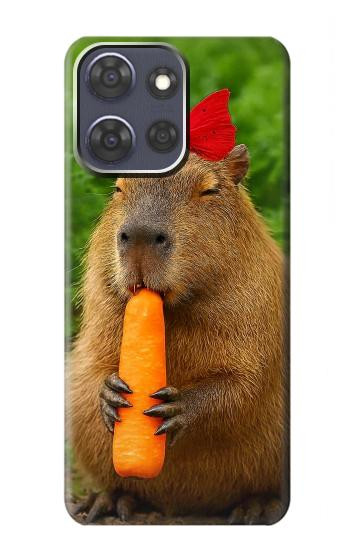 S4068 カピバラ蝶 Capybara Butterfly Motorola Moto G Power (2025,2026) バックケース、フリップケース・カバー