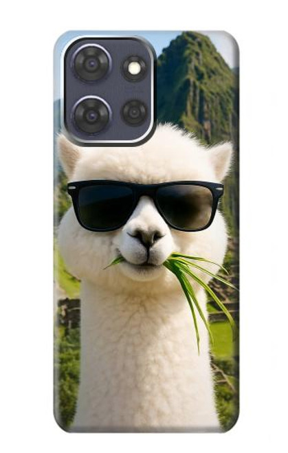 S4069 アルパカのサングラス Alpaca Sunglasses Motorola Moto G Power (2025) バックケース、フリップケース・カバー