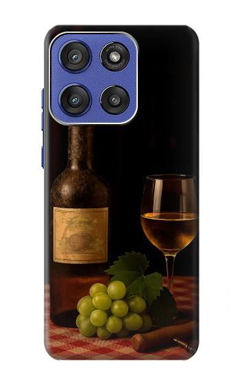 S4041 古いブドウの木のワイン Old Vines Wine Motorola Moto G Stylus 5G (2025,2026), Edge 60 Stylus バックケース、フリップケース・カバー