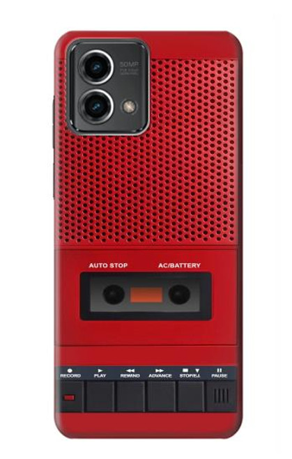 S4073 ヴィンテージの赤いカセットプレーヤーのグラフィック Vintage Red Cassette Player Graphic Motorola Moto G Stylus 5G (2023) バックケース、フリップケース・カバー