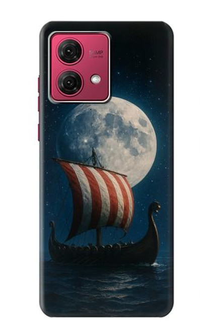 S4040 バイキングの軍艦 Viking War Ship Motorola Moto G84 バックケース、フリップケース・カバー