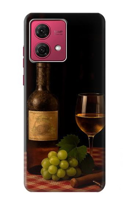S4041 古いブドウの木のワイン Old Vines Wine Motorola Moto G84 バックケース、フリップケース・カバー