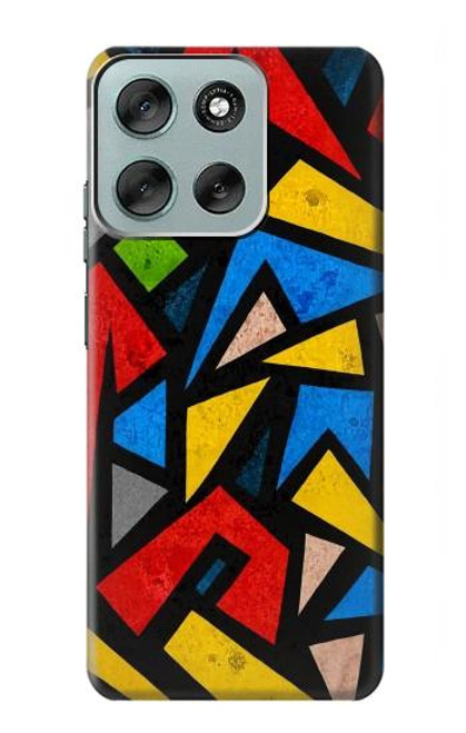 S4044 ストリートアートの抽象的なグラフィック Street Art Abstract Graphics Motorola Moto G56 バックケース、フリップケース・カバー