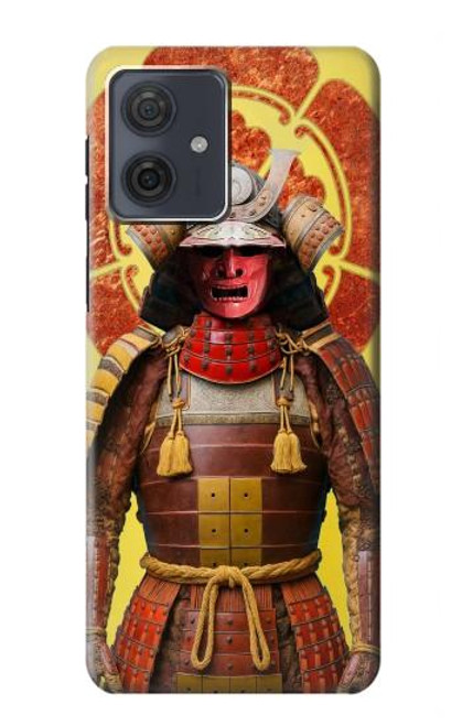 S4063 日本の戦士の侍の鎧 Japan Warrior Samurai Armor Motorola Moto G54 バックケース、フリップケース・カバー